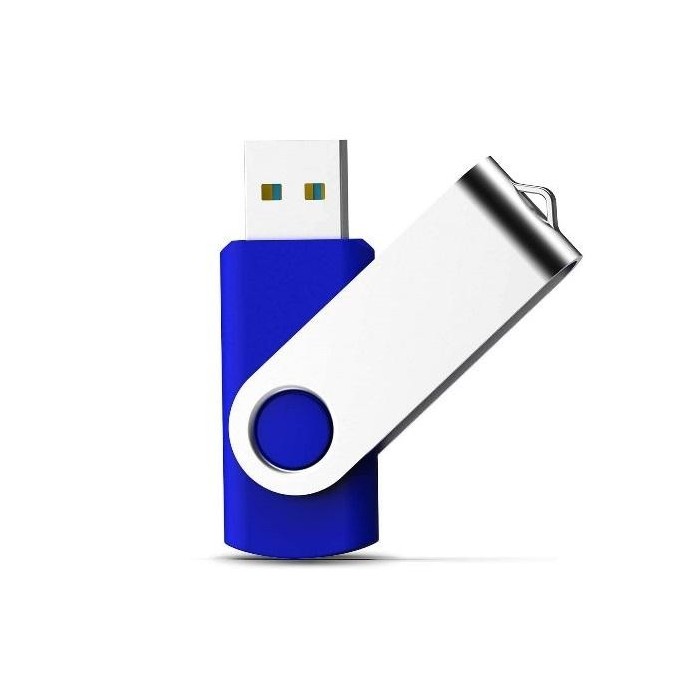 PEN DRIVE 16GB BLU BULK - IDEALE PER SERIGRAFIA - USB
