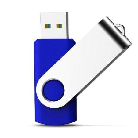 PEN DRIVE 16GB BLU BULK - IDEALE PER SERIGRAFIA - USB