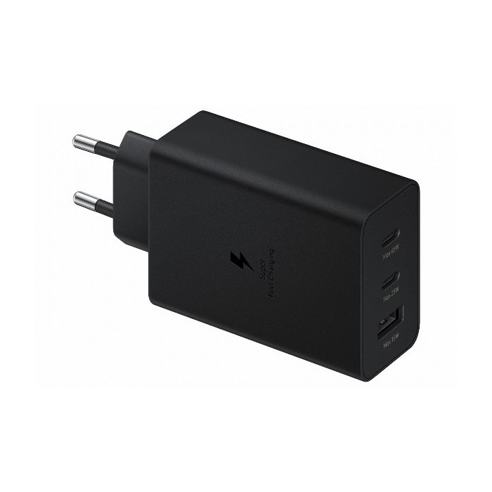 CARICABATTERIE USB-C/A 65W FAST CHARGE TRIO (EP-T6530NBEGEU) NERO