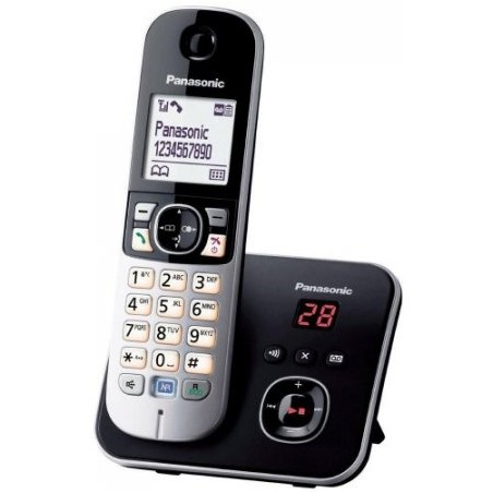 TELEFONO CORDLESS KX-TG6861JTB NERO/BIANCO