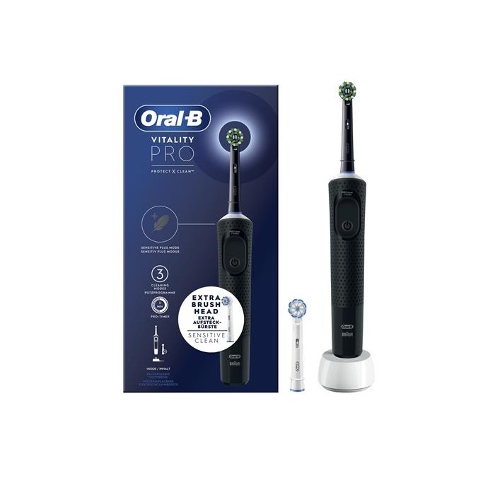 SPAZZOLINO ELETTRICO ORAL-B VITALITY PRO NERO