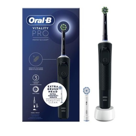 SPAZZOLINO ELETTRICO ORAL-B VITALITY PRO NERO