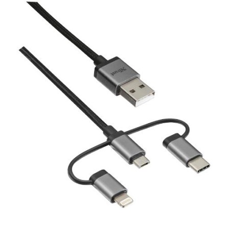 CAVO USB 3 IN 1 PER RICARICA E SINCRONIZZAZIONE - 1MT (22693)