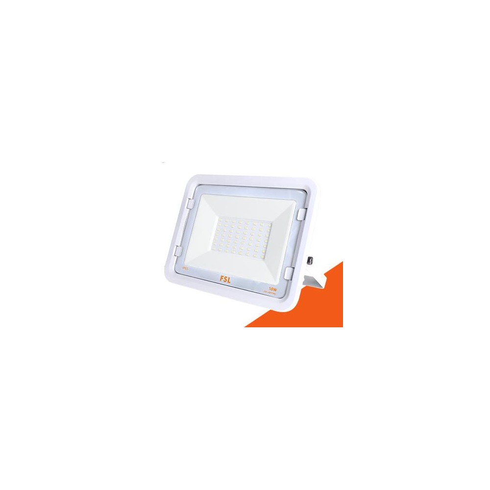 PROIETTORE PER ESTERNI BIANCO 50W - IP65 115° 6500K (FLFSB809-50W65K)