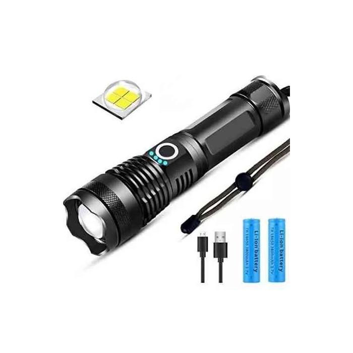 TORCIA FLASHLIGHT LED 5W CON ZOOM (Q-5111)