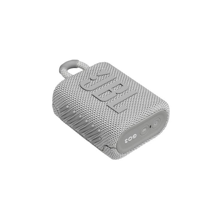 CASSA MINI SPEAKER GO 3 WHITE ALTOPARLANTE PORTATILE BLUETOOTH BIANCO