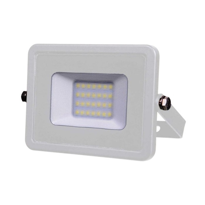 LAMPADA LED FARO 20W PROIETTORE SMD SAMSUNG CHIP CORPO BIANCO 4000K (443)