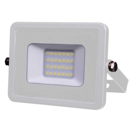 LAMPADA LED FARO 20W PROIETTORE SMD SAMSUNG CHIP CORPO BIANCO 4000K (443)