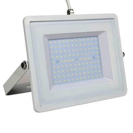 LAMPADA LED FARO 100W PROIETTORE SMD SAMSUNG CHIP CORPO BIANCO 6500K (21417)