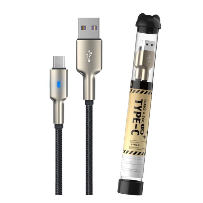 CAVO DATI USB A - TYPE-C CON ESPOSITORE (DEBFZAUC215)