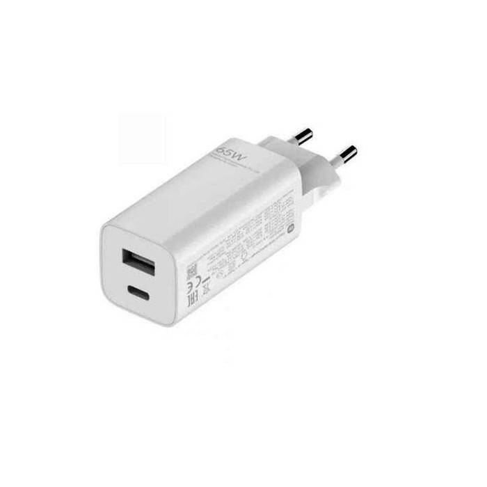 CARICATORE BHR5515GL 65W WALL CHARGER - USB TYPE C+TYPE A