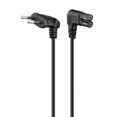 CAVO ALIMENTAZIONE EURO POWER PLUG 2 POLI M 90GR.-C7F 90GR. (EC1917) 1.8MT