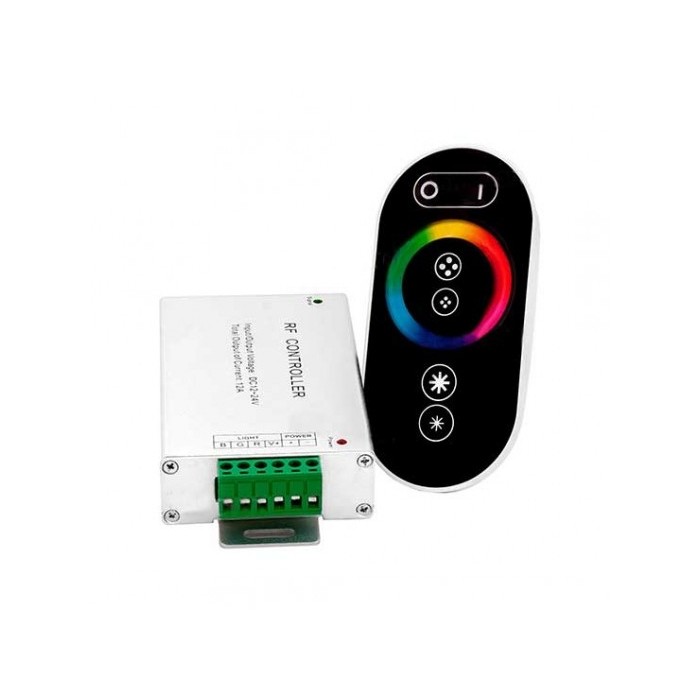 CONTROLLER RF VT-2405 PER STRISCIA LED STRIP RGB CON TELECOMANDO TOUCH (3312)