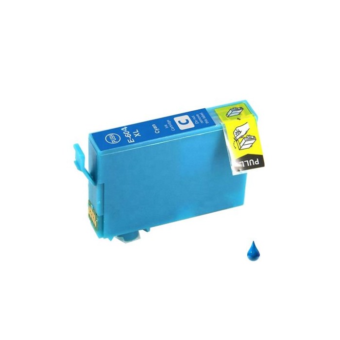 CARTUCCIA COMPATIBILE EPSON T604XL CIANO