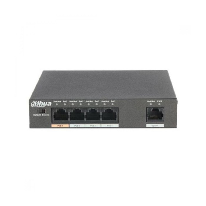 SWITCH RETE 3 PORTE POE + 1 PORTA HI-POE + 1 PORTA 10/100MBPS 60W (PFS3005-4ET-60-V2)