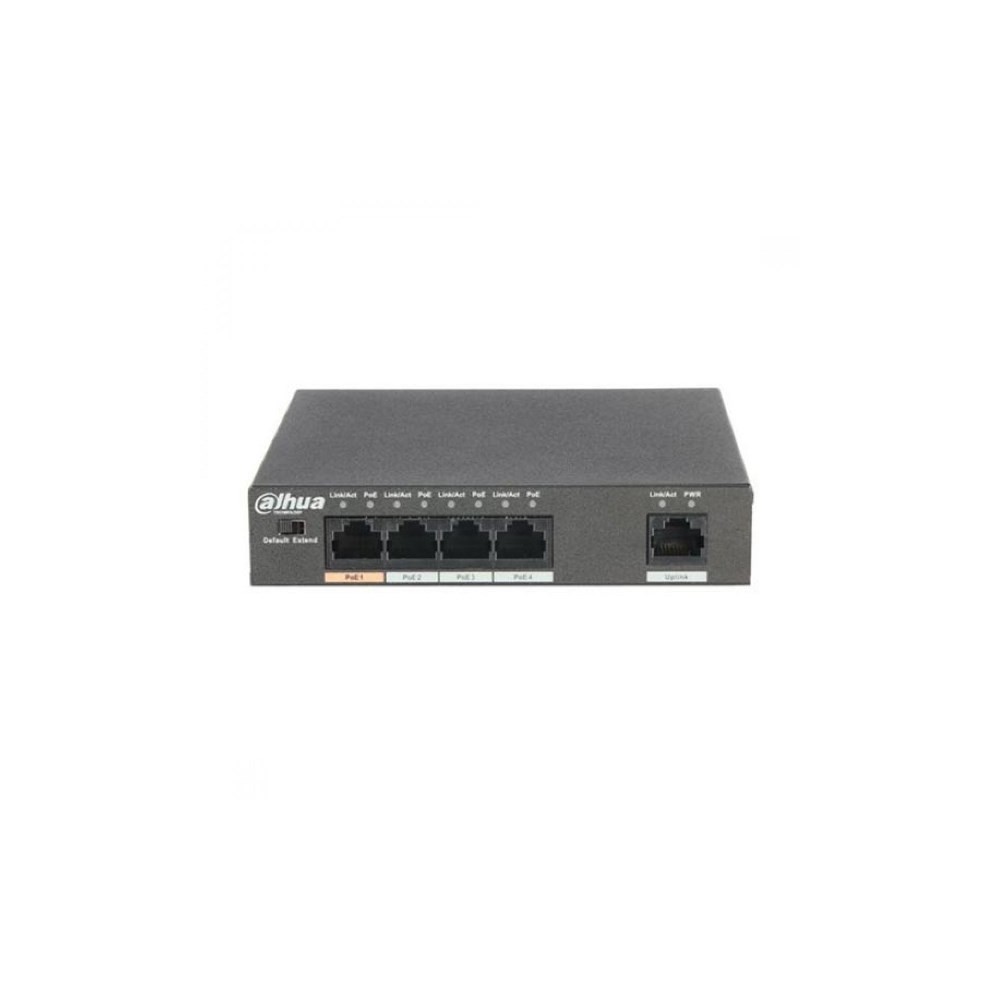 SWITCH RETE 3 PORTE POE + 1 PORTA HI-POE + 1 PORTA 10/100MBPS 60W (PFS3005-4ET-60-V2)