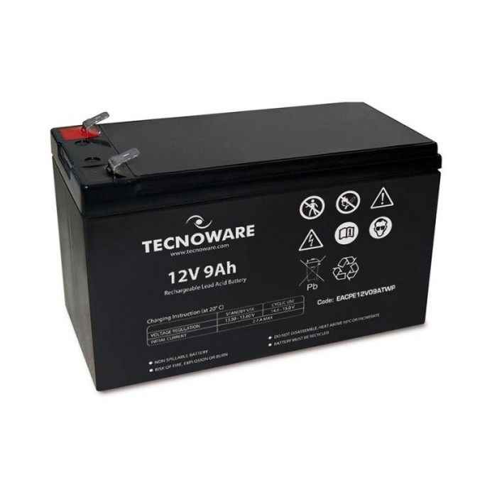 BATTERIA AL PIOMBO 12VDC 9AH (EACPE12V09ATWP)