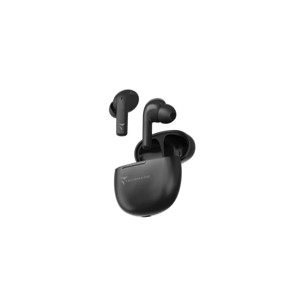 AURICOLARI BLUETOOTH EARBUDS CON BOX DI RICARICA NERO (TM-K201E-BK)