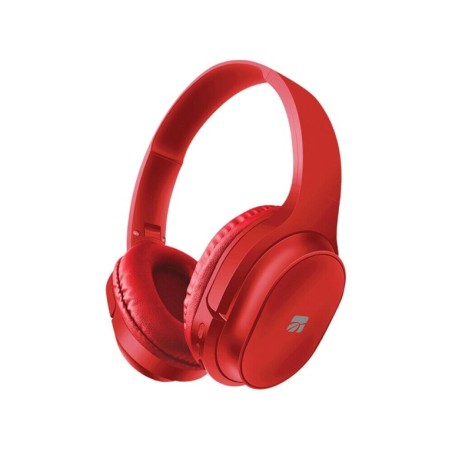 CUFFIA CON MICROFONO CHILOE' WIRELESS 5.0 - ROSSO (27821R)