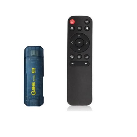 BOX ANDROID STICK TV 4K ULTRA HD 8GB+128GB (Q96)