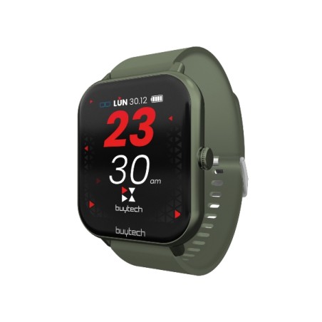 SMARTWATCH BUYTECH BY-ALFA-GR CASSA VERDE CINTURINO SILICONE