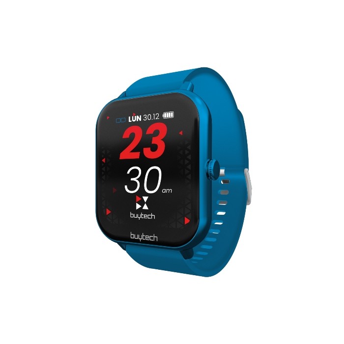 SMARTWATCH BUYTECH BY-ALFA-BL CASSA BLU CINTURINO SILICONE