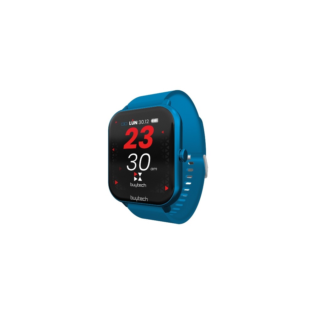 SMARTWATCH BUYTECH BY-ALFA-BL CASSA BLU CINTURINO SILICONE