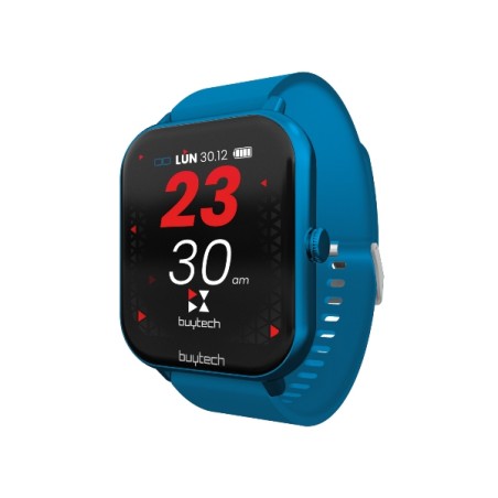 SMARTWATCH BUYTECH BY-ALFA-BL CASSA BLU CINTURINO SILICONE