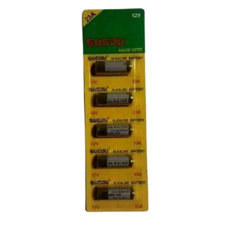 BATTERIE ALKALINE 23A 12V (5 PEZZI)