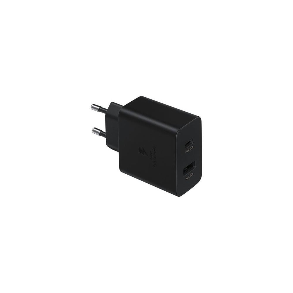CARICABATTERIE USB-C/A 35W FAST CHARGE DUO (EP-TA220NBEGEU) NERO