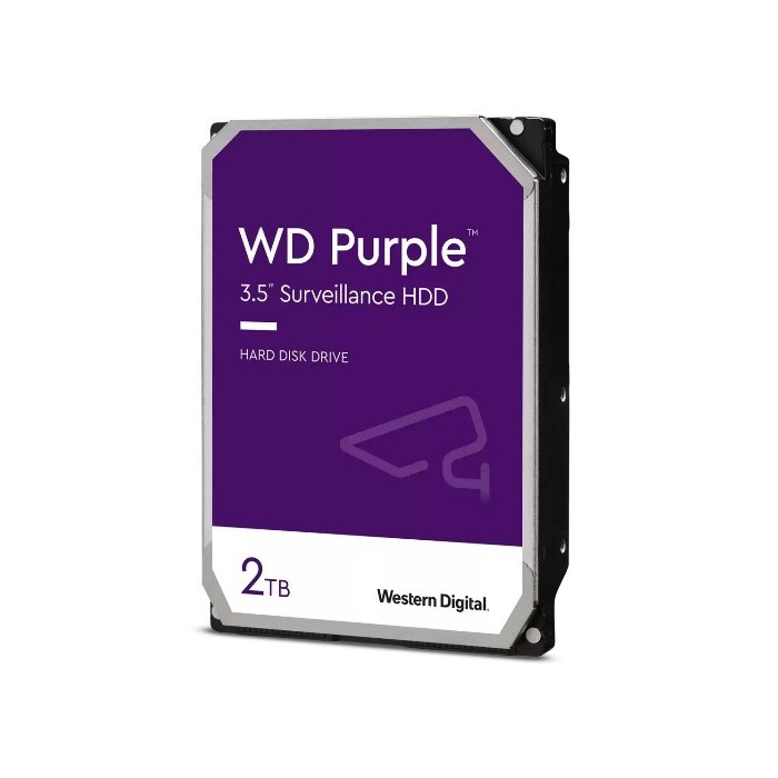 HARD DISK PURPLE 2 TB SATA 3 3.5" (WD23PURZ)