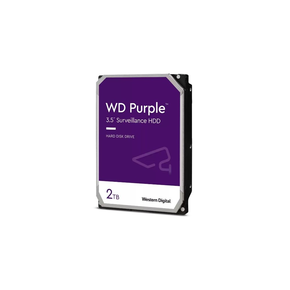 HARD DISK PURPLE 2 TB SATA 3 3.5" (WD23PURZ)