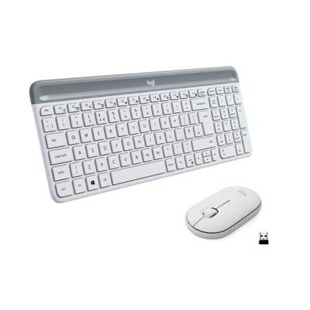 KIT MK470 TASTIERA + MOUSE NANO WIRELESS COMBO BIANCO (920-009197)