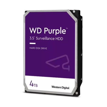 HARD DISK PURPLE 4 TB SATA 3 3.5" (WD43PURZ)