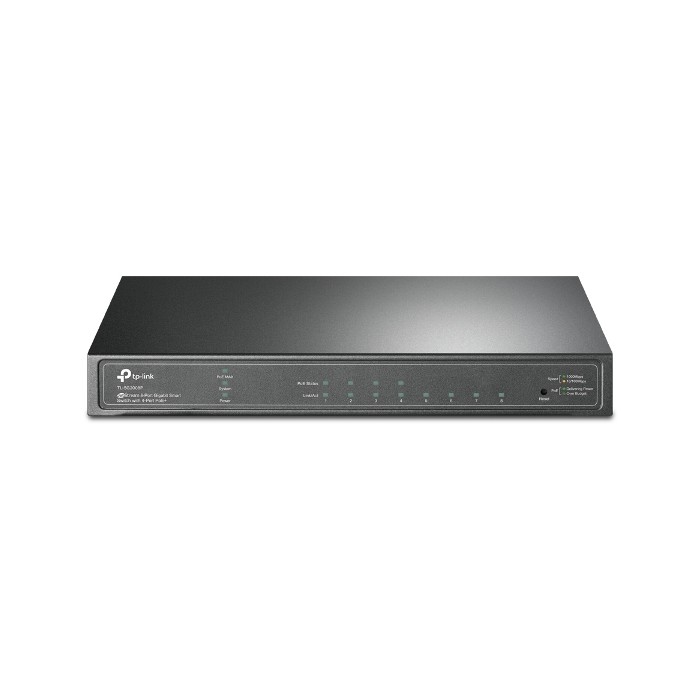 SWITCH RETE 8 PORTE GIGABIT (4 POE+) TL-SG2008P JETSTREAM BY OMADA