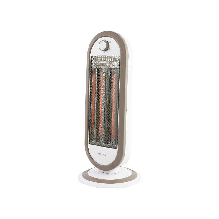 STUFA AL CARBONIO OSCILLANTE TIZZO AR4B01B RISCALDATORE AMBIENTE ELETTRICO - INTERNO BIANCO 900W