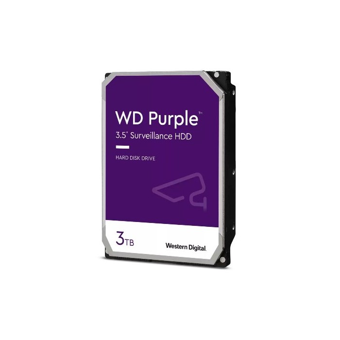 HARD DISK PURPLE 3 TB SATA 3 3.5" (WD33PURZ)