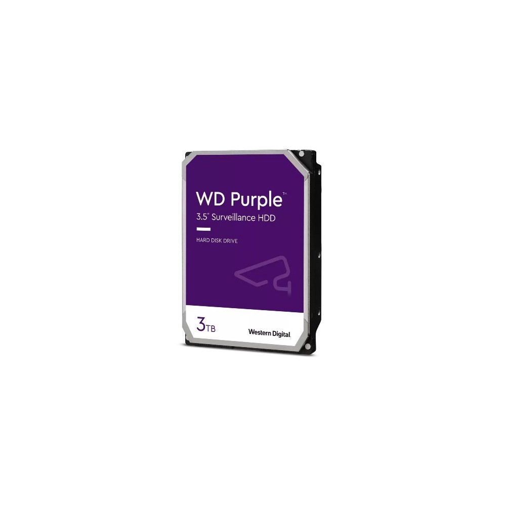 HARD DISK PURPLE 3 TB SATA 3 3.5" (WD33PURZ)