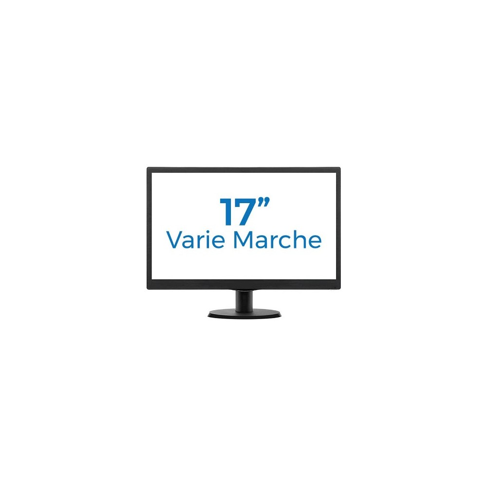 MONITOR 17" VARIE MARCHE - NO BOX - RICONDIZIONATO GR. A/A- GAR. 3 MESI