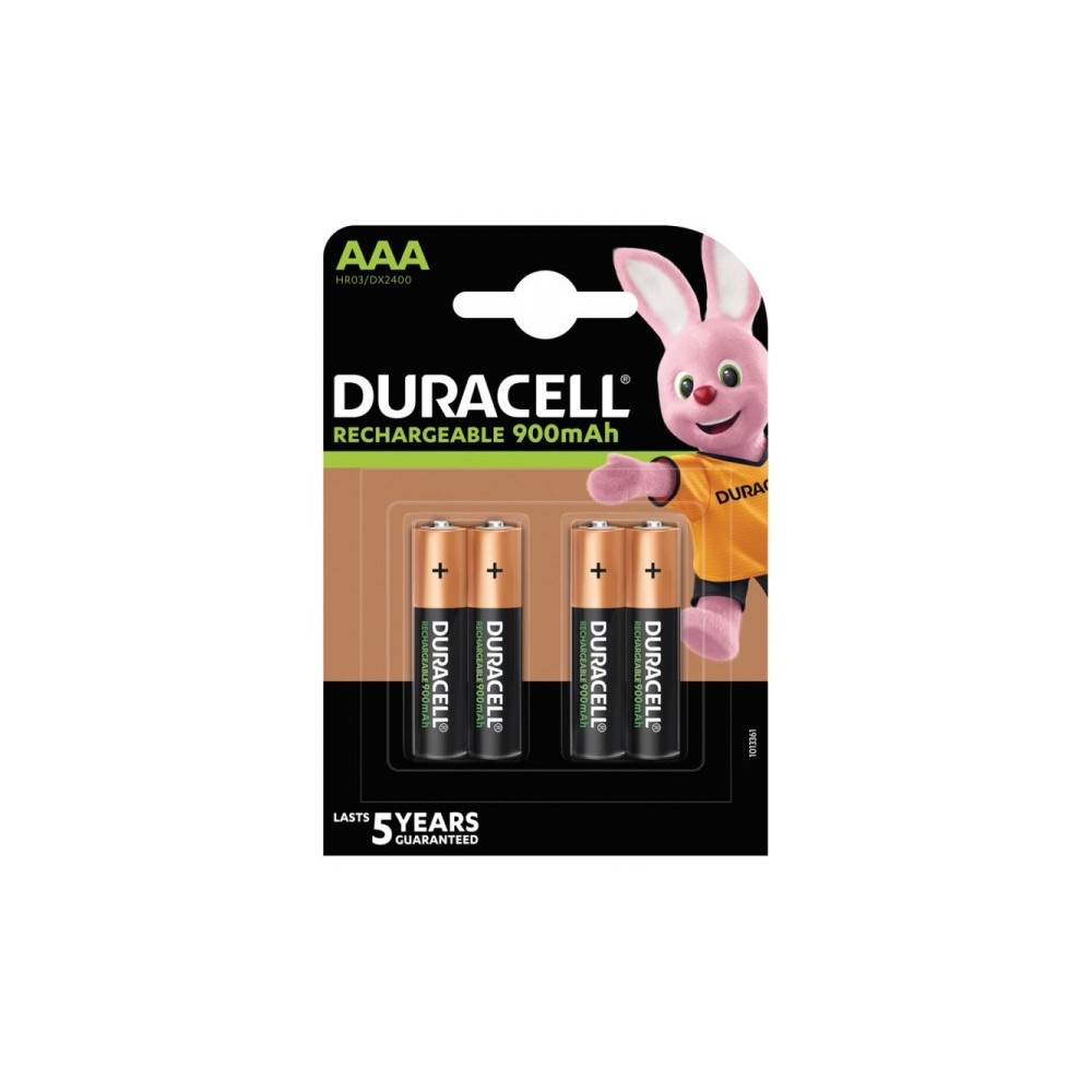 BATTERIE RICARICABILI MINISTILO AAA 900MAH CONF. 4PZ