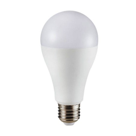 LAMPADINA A LED TERMOPLASTICO 15W E27 A65 200GR. 2700K (4453)