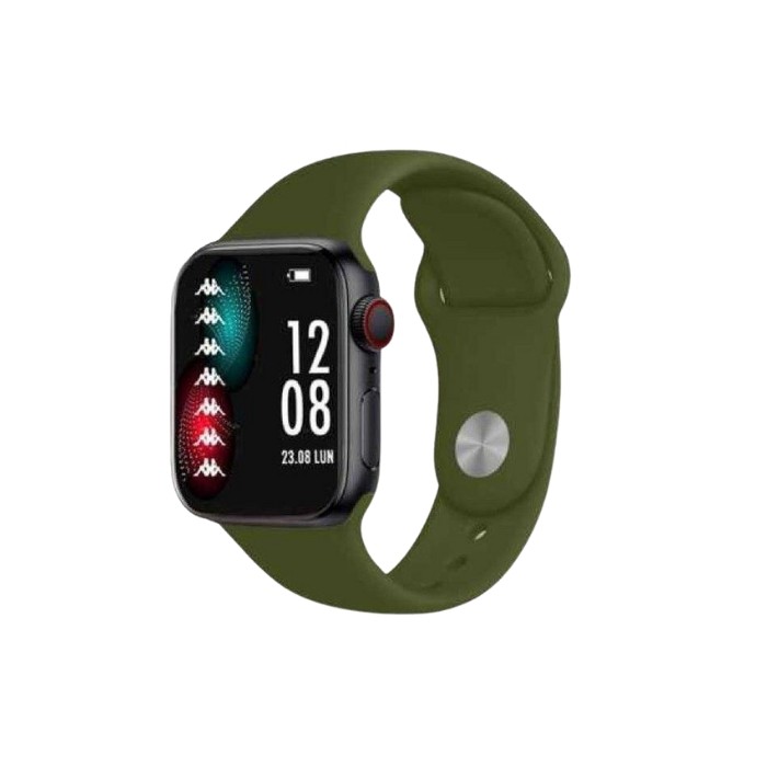 SMARTWATCH KW-P006 NERO CON CINTURINO VERDE MILITARE E NERO