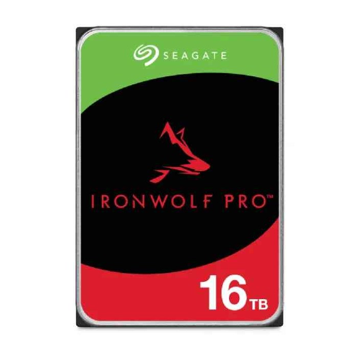 HARD DISK 16 TB IRONWOLF PRO SATA 3 3.5" NAS (ST16000NT001)