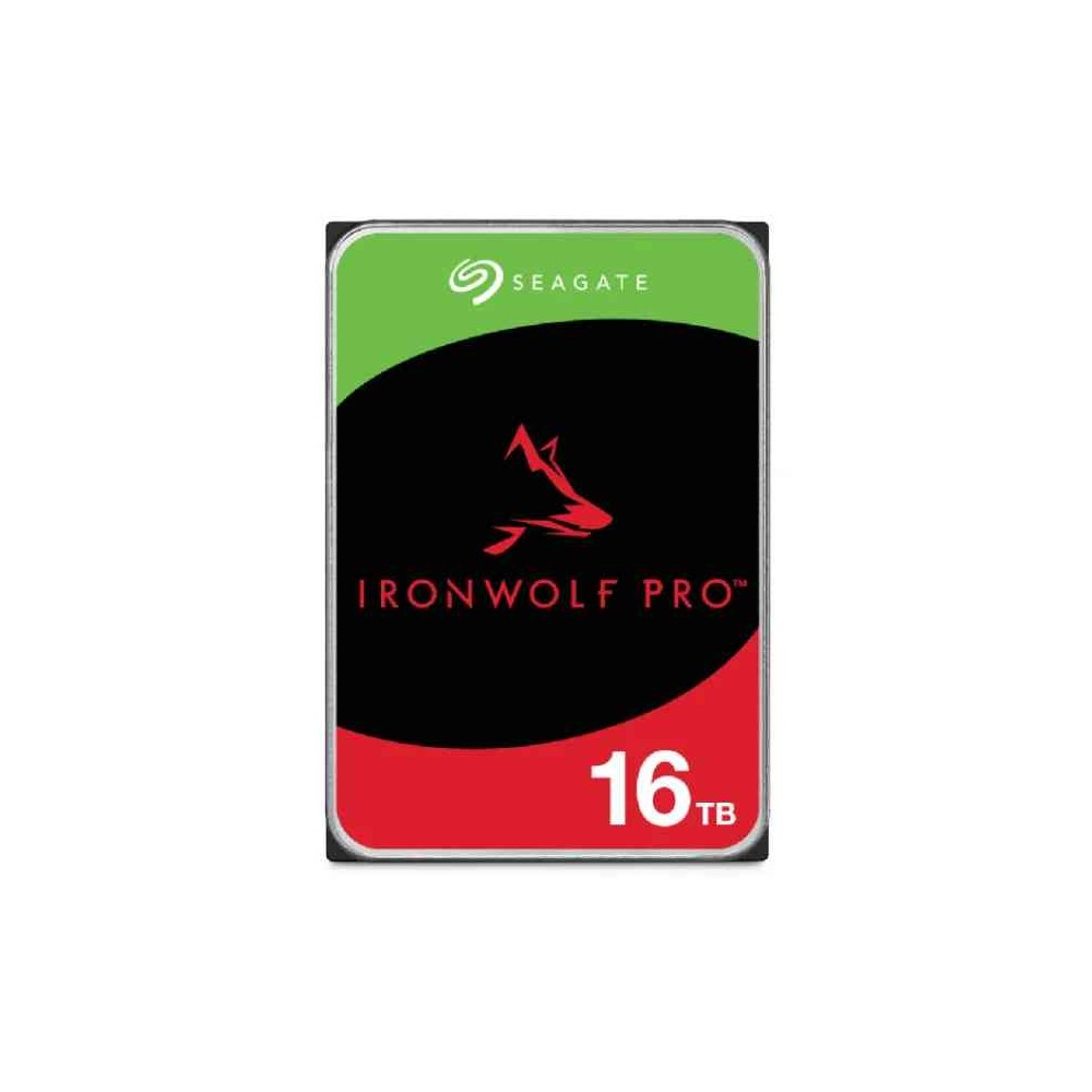 HARD DISK 16 TB IRONWOLF PRO SATA 3 3.5" NAS (ST16000NT001)