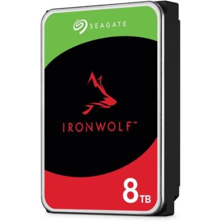 HARD DISK 8 TB IRONWOLF SATA 3 3.5" NAS (ST8000VN004)