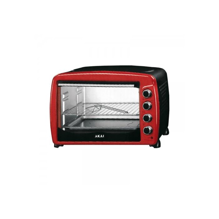 FORNO ELETTRICO AKFE650 ROSSO 65LT 2000W