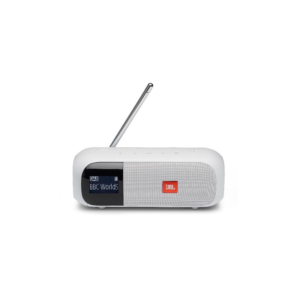 RADIO FM PORTATILE DIGITALE DAB+ DISPLAY LCD BLUETOOTH BIANCO (JBLTUNER2WHT)