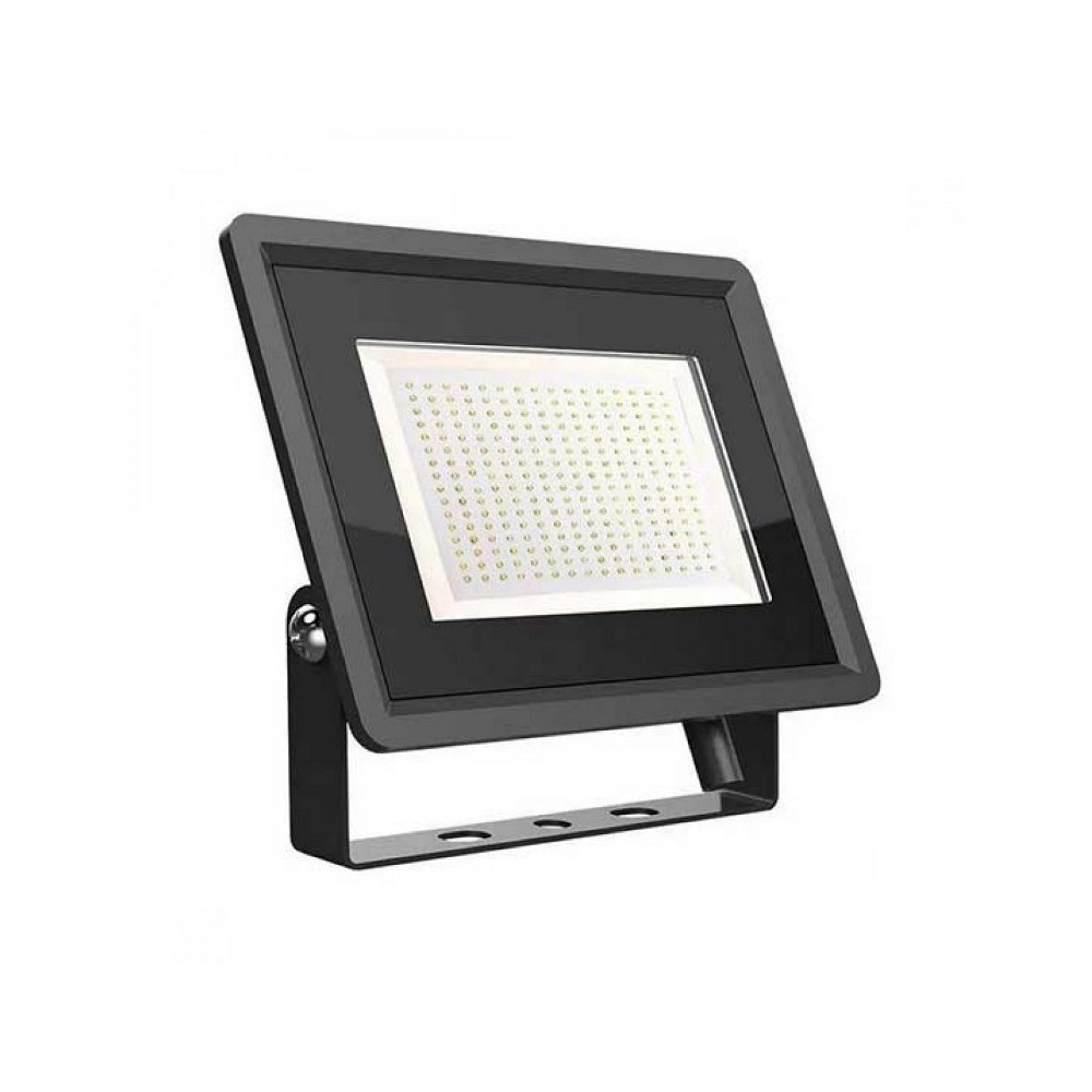 LAMPADA LED FARO 200W PROIETTORE SMD 88LM/W CORPO NERO 6500K (6734)