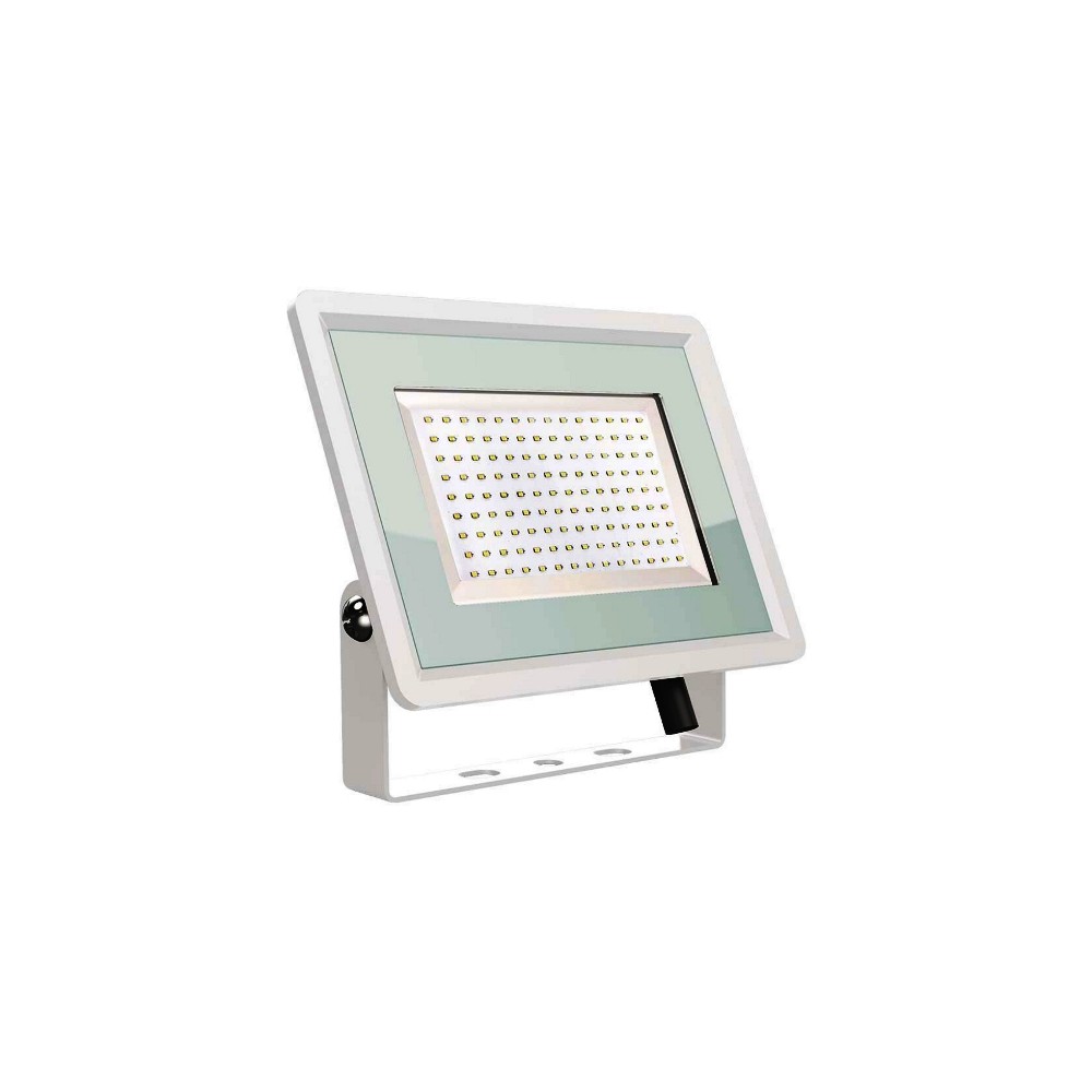 LAMPADA LED FARO 200W PROIETTORE SMD 88LM/W CORPO BIANCO 6500K (6736)