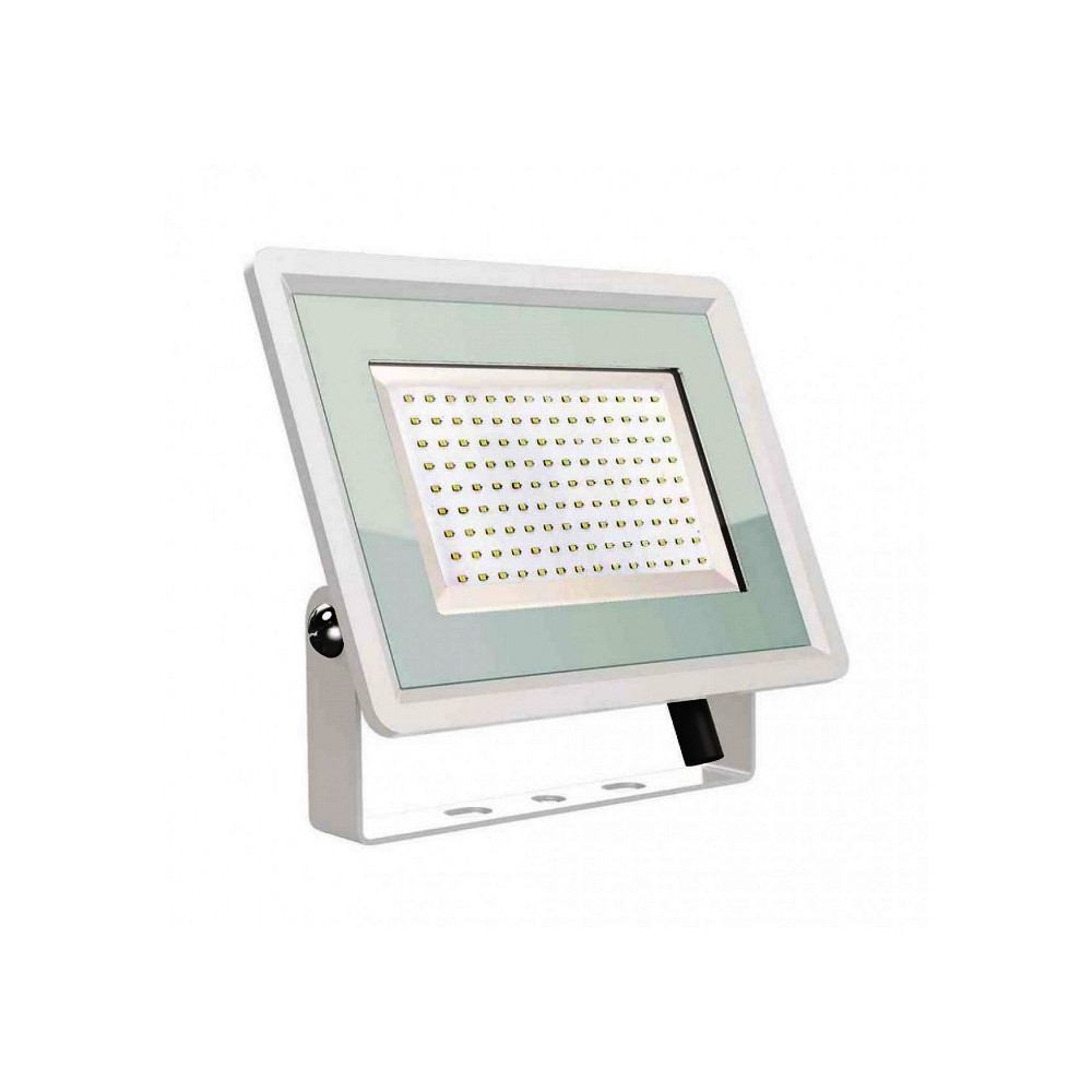 LAMPADA LED FARO 200W PROIETTORE SMD CORPO BIANCO 4000K VT-49204 (6735)